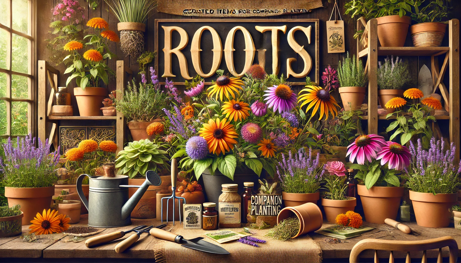 Our Online Store for Companion Gardening